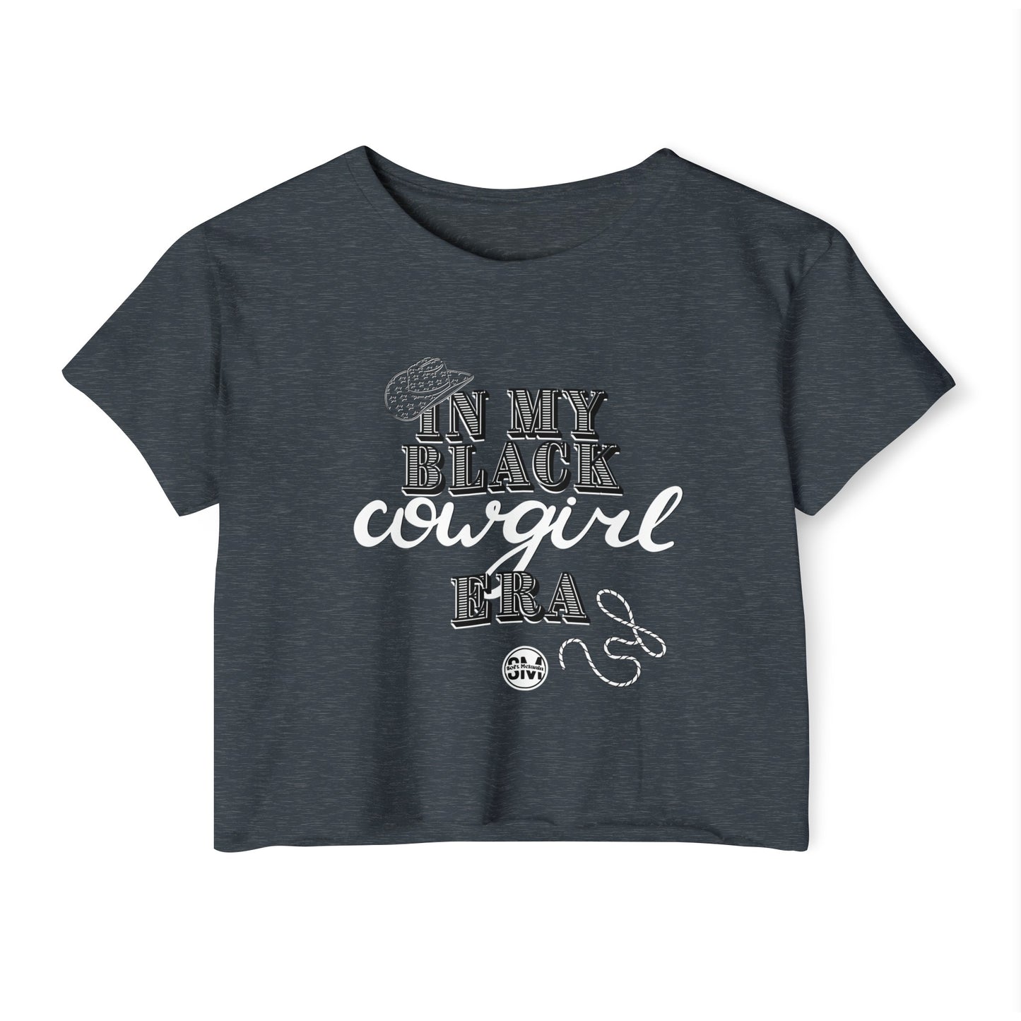 "In My Cowgirl Era" Crop Top