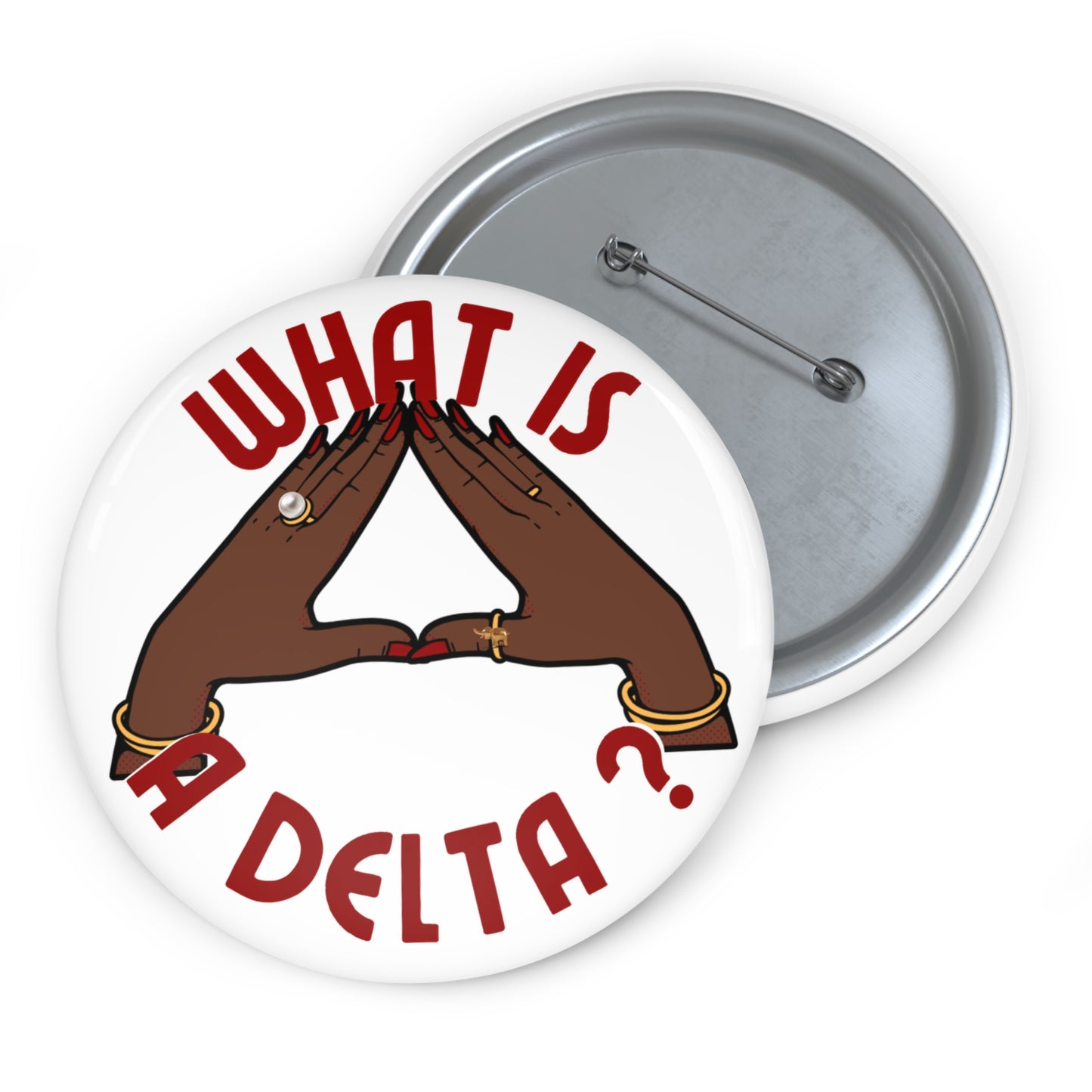 “Sisterhood Symbol” Pin Buttons