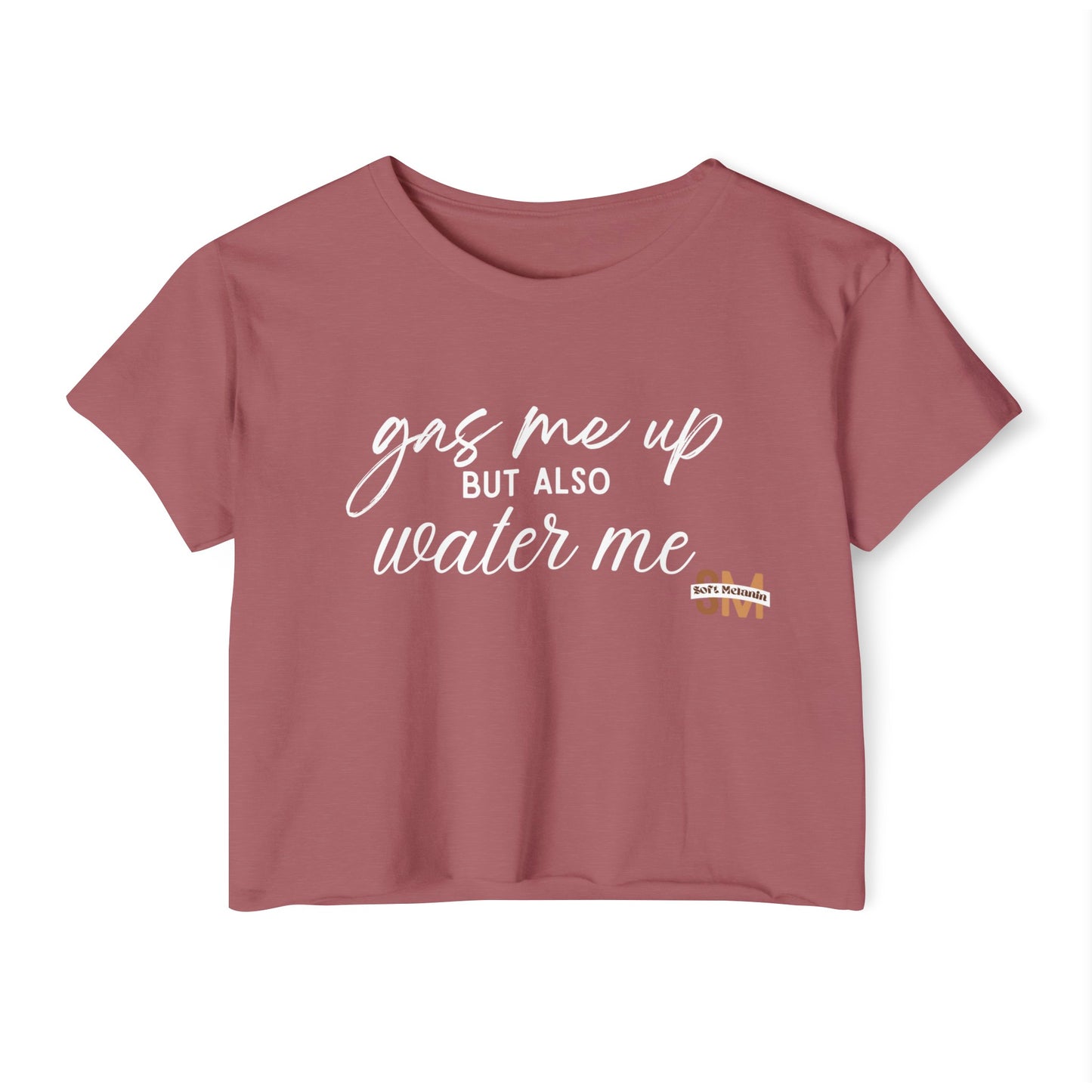 "Gas & Water" Crop Top