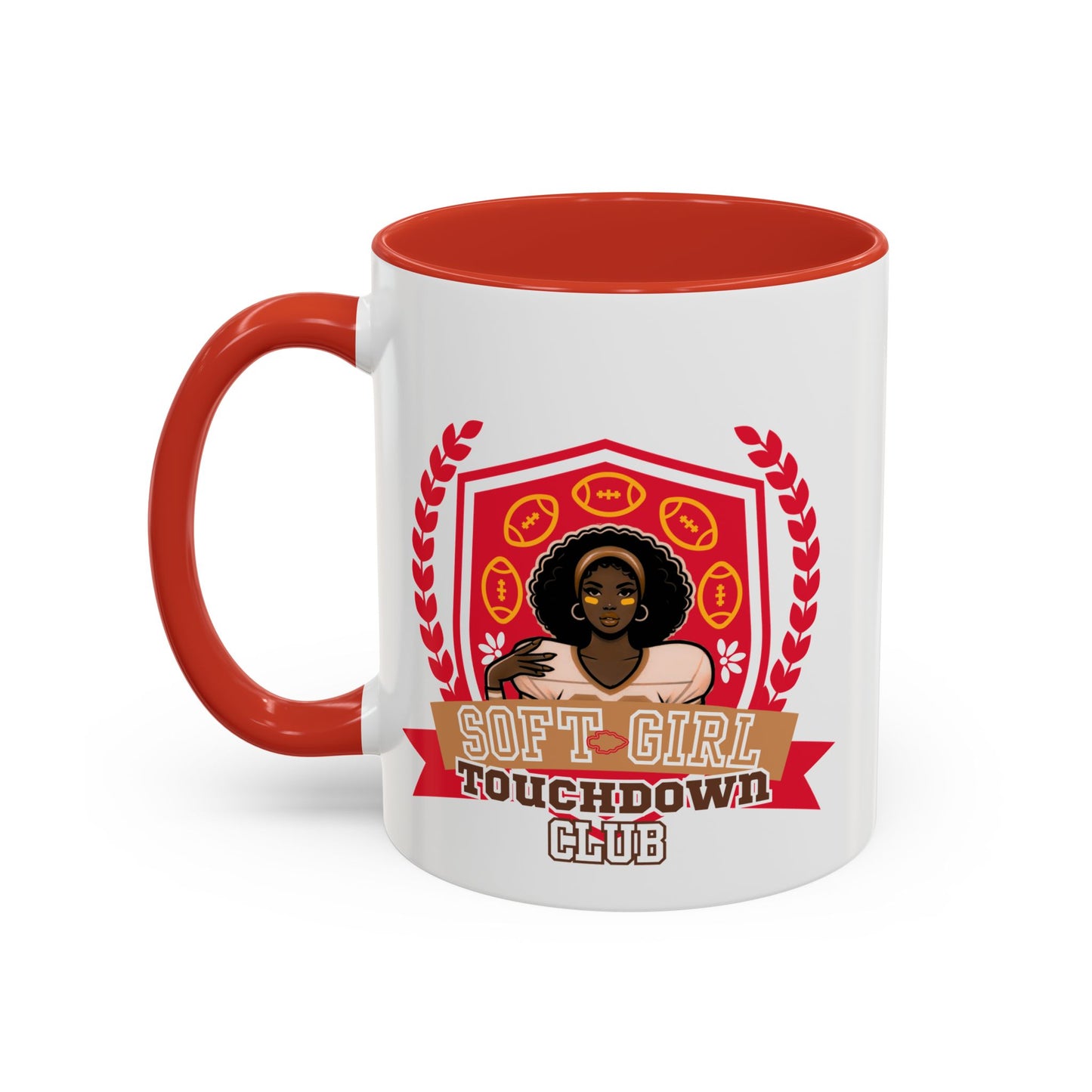 "Soft Girl Touchdown Club-Arrowhead Angel" Mug