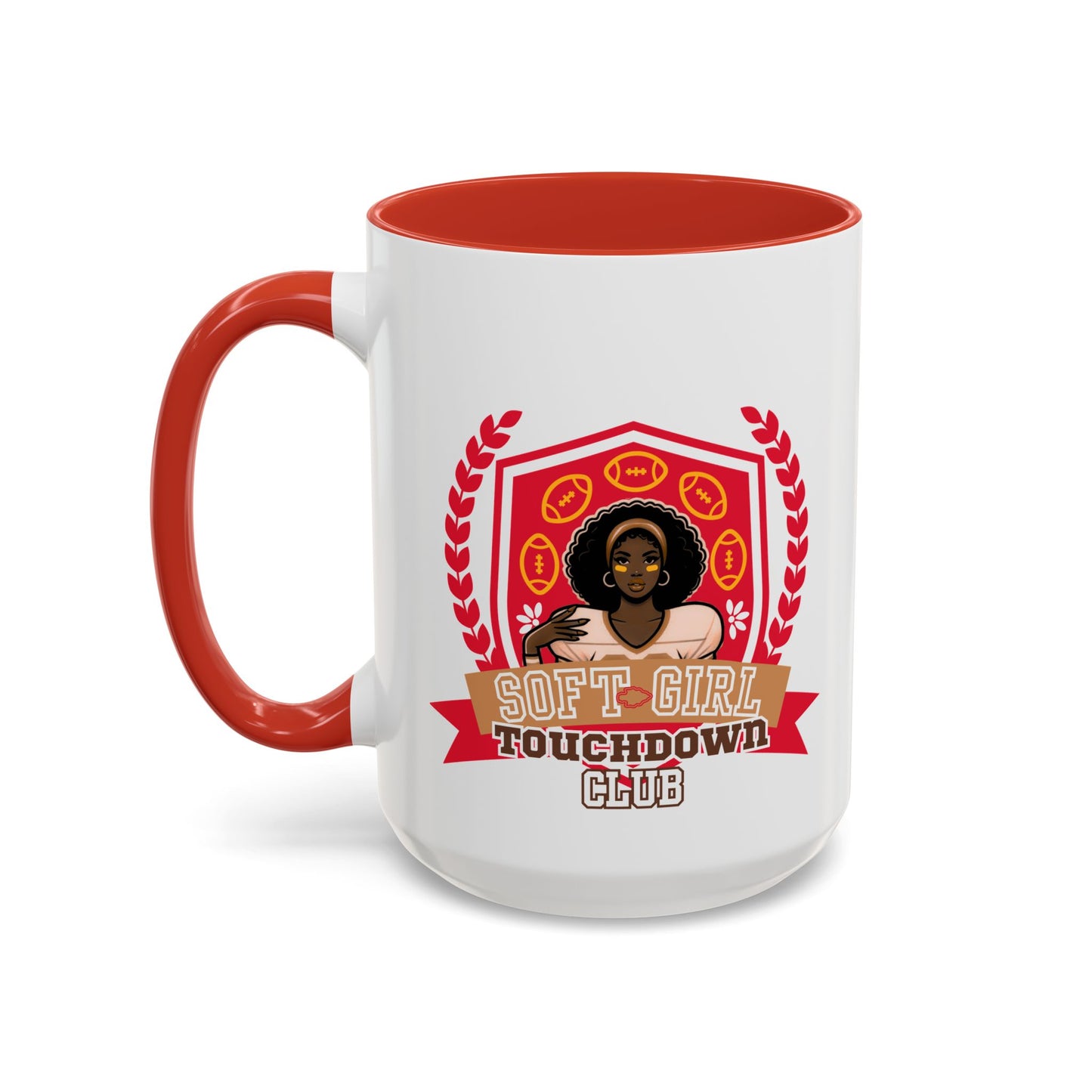 "Soft Girl Touchdown Club-Arrowhead Angel" Mug