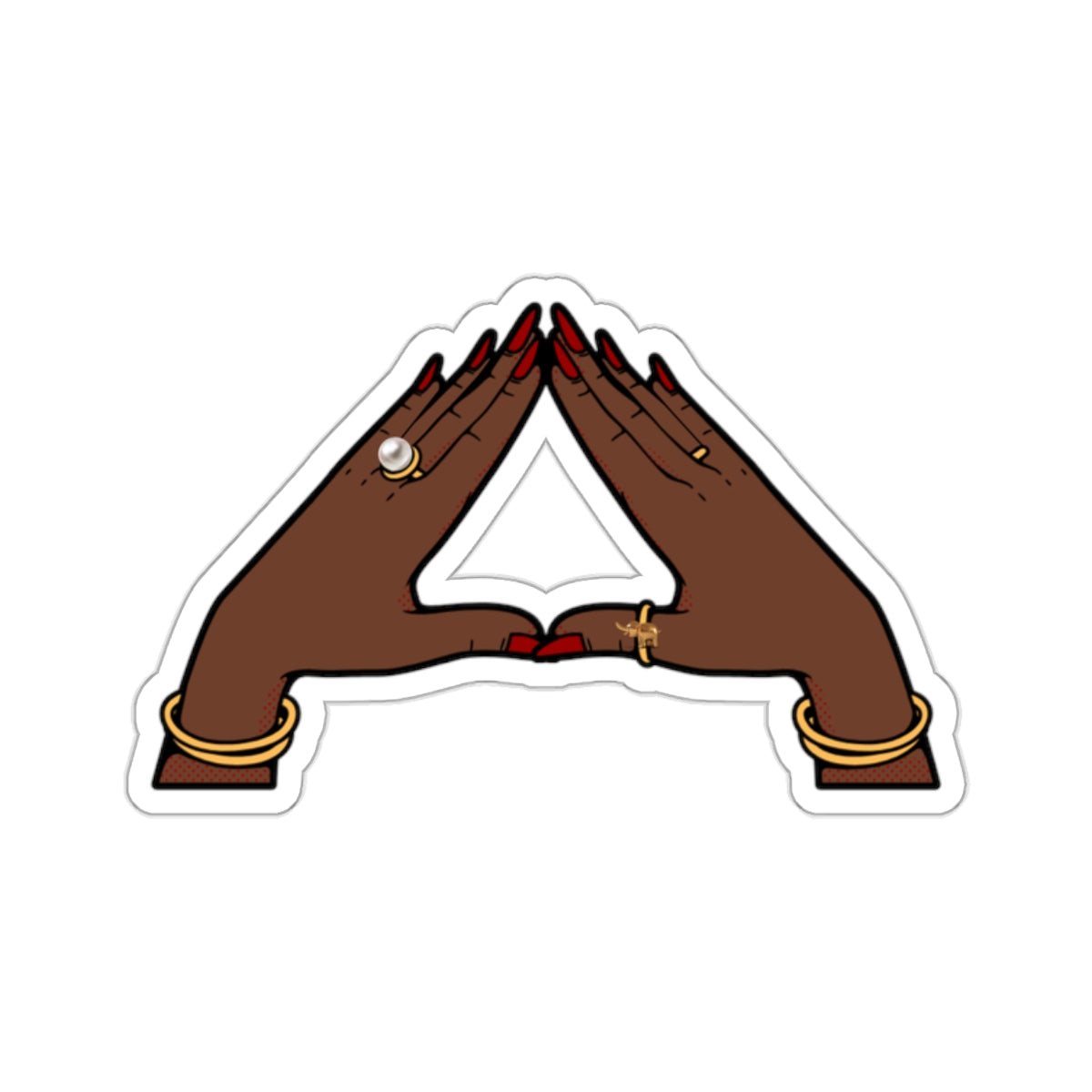 "Sisterhood Symbol" Stickers