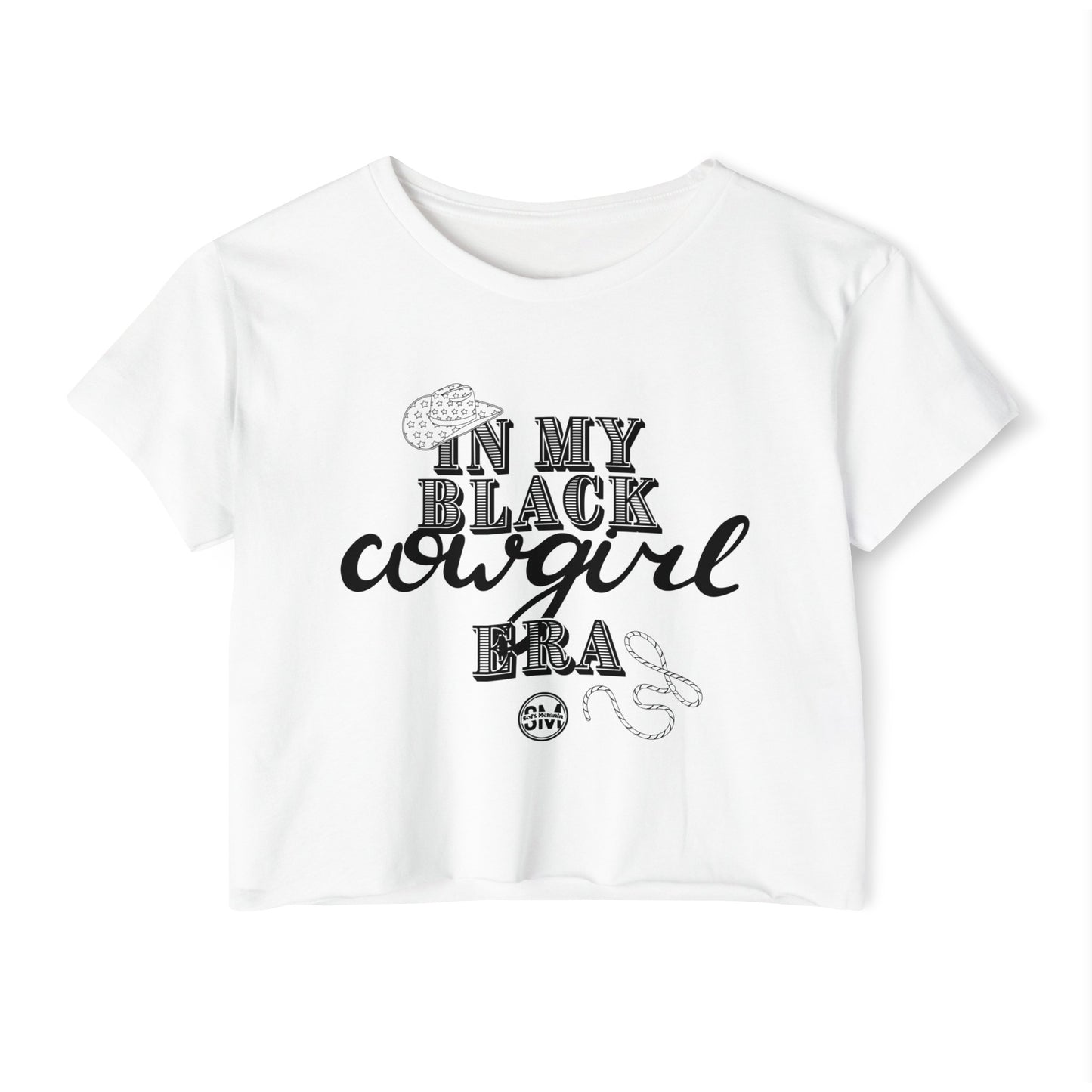 "In My Cowgirl Era" Crop Top