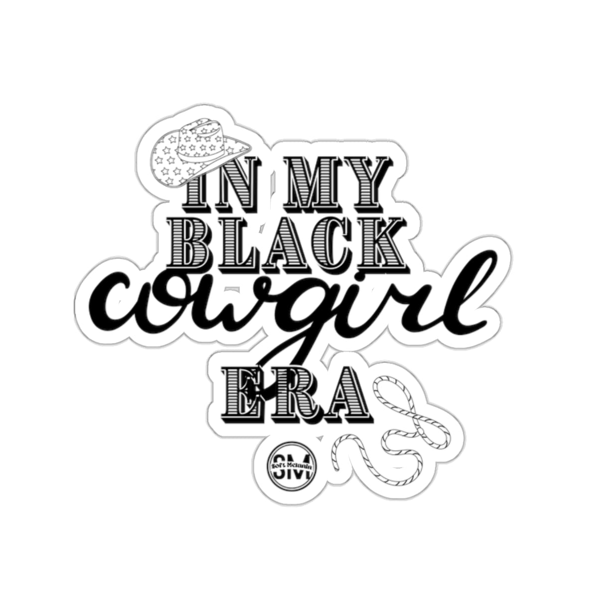 "In My Cowgirl Era" Sticker
