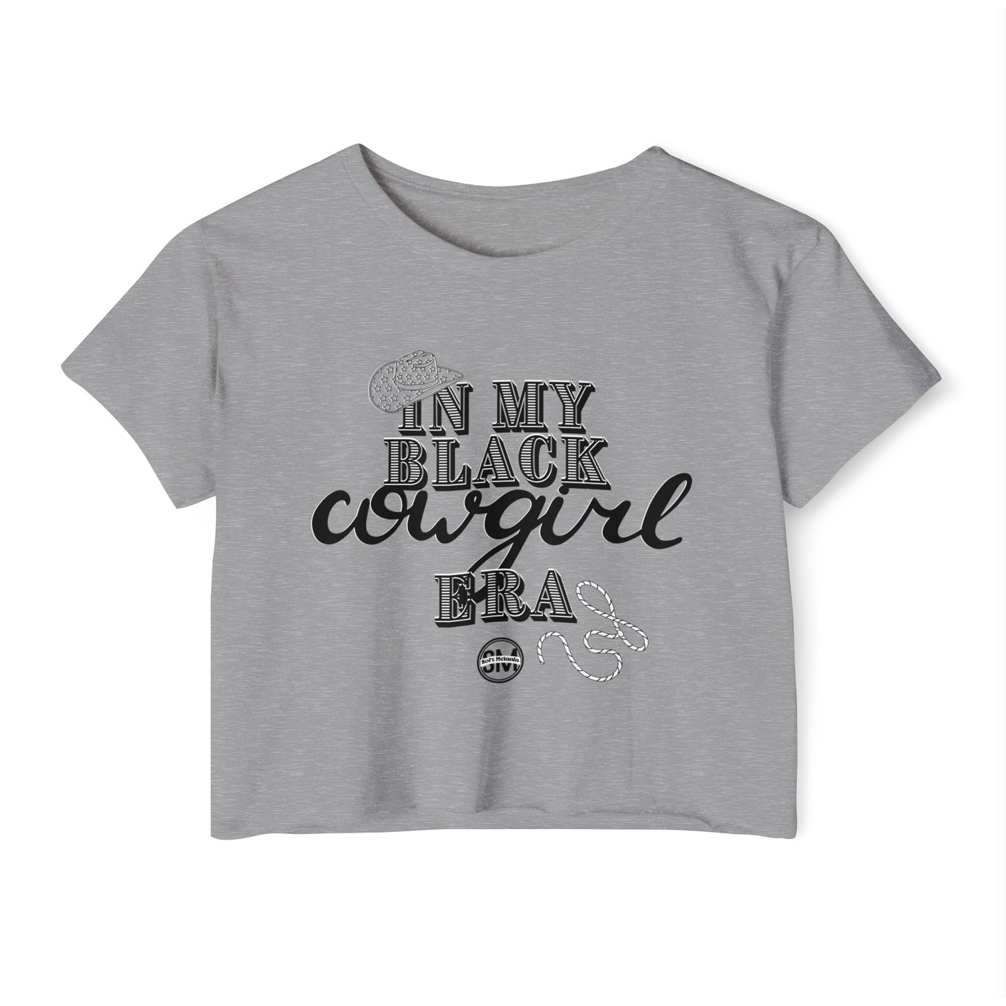 "In My Cowgirl Era" Crop Top