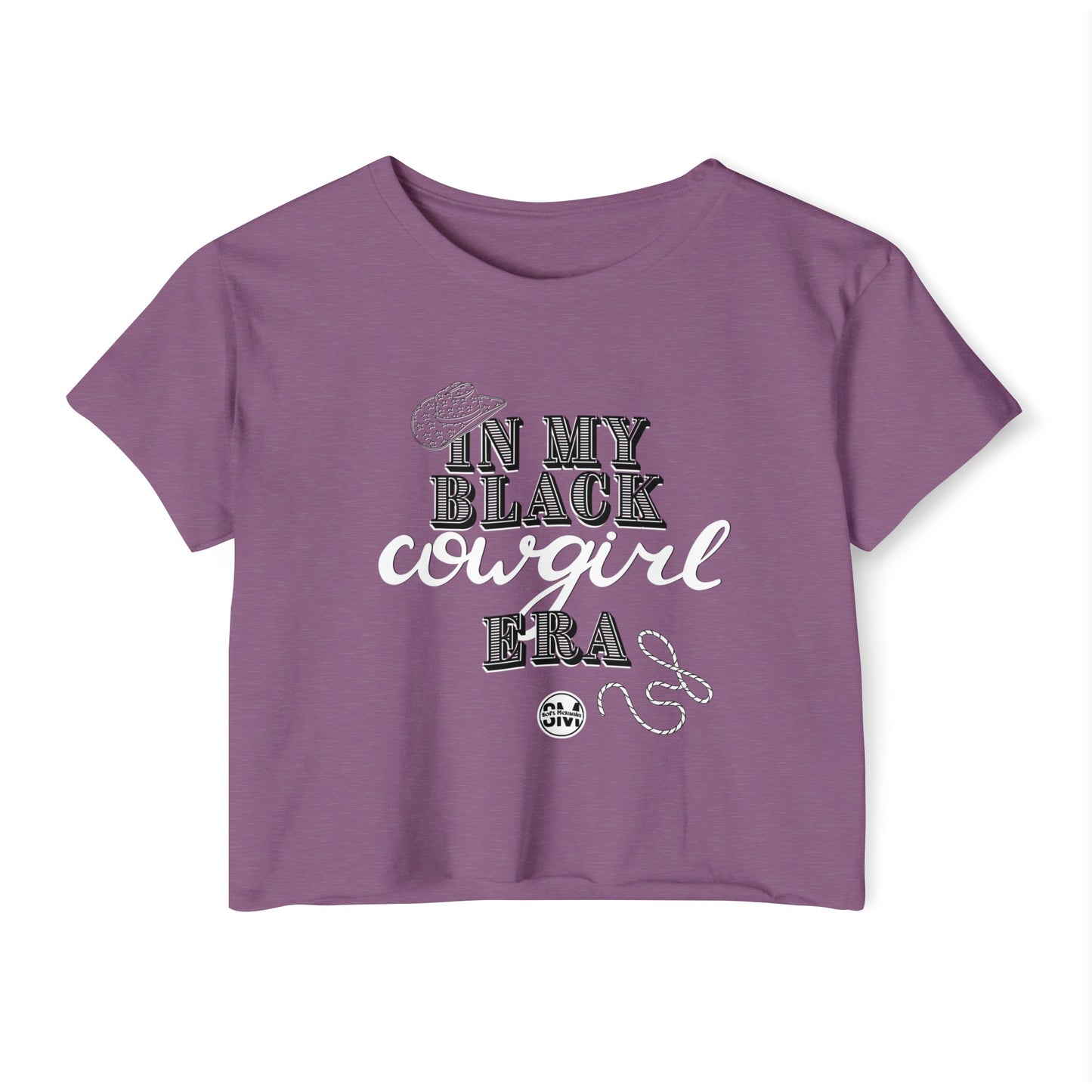 "In My Cowgirl Era" Crop Top