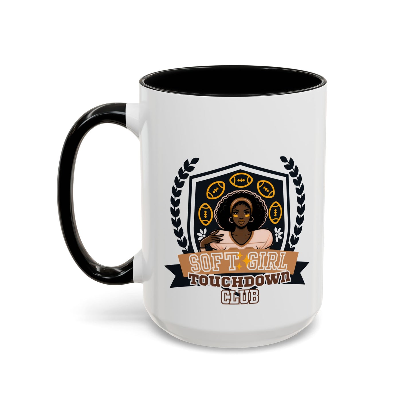 "Soft Girl Touchdown Club-Lady Iron" Mug