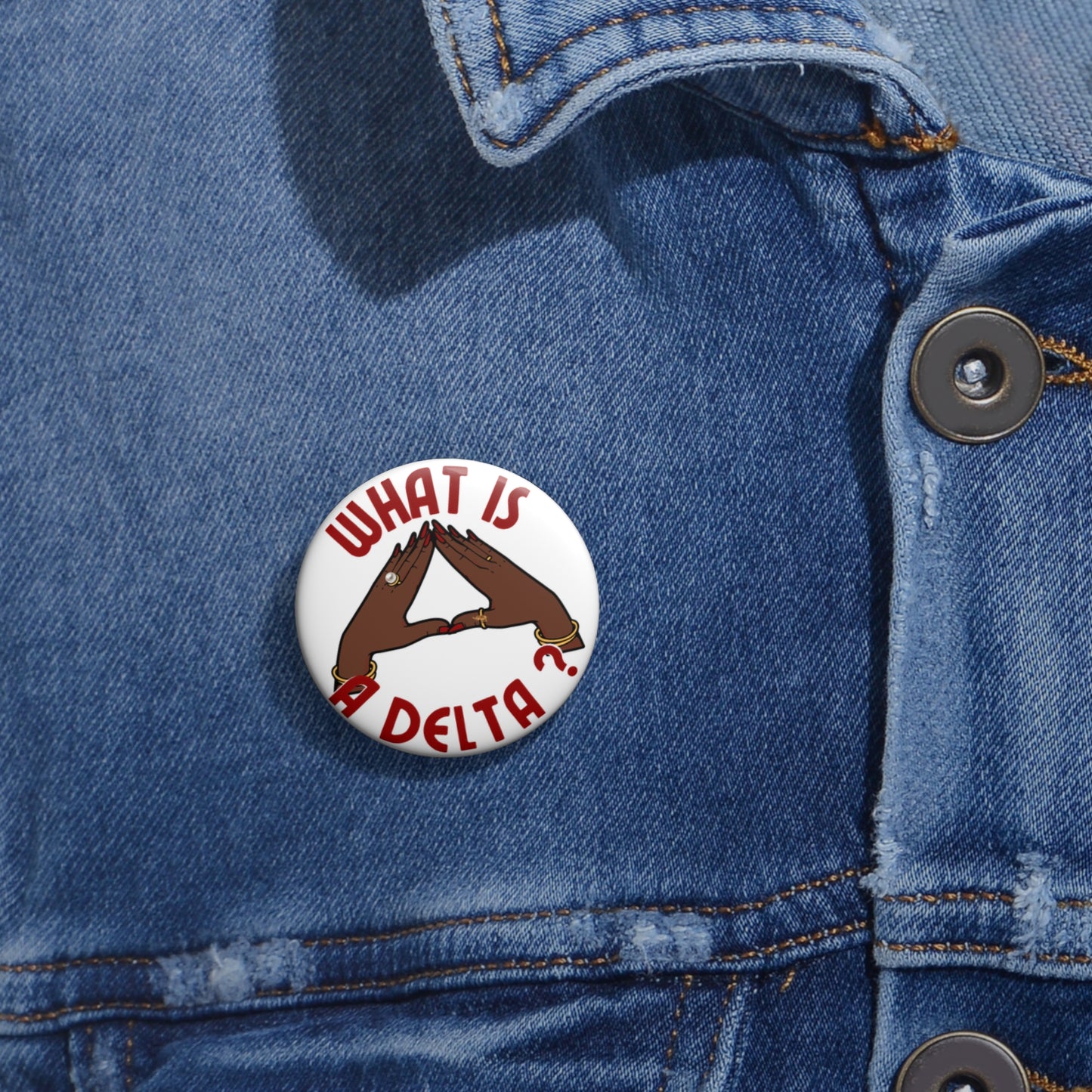 “Sisterhood Symbol” Pin Buttons
