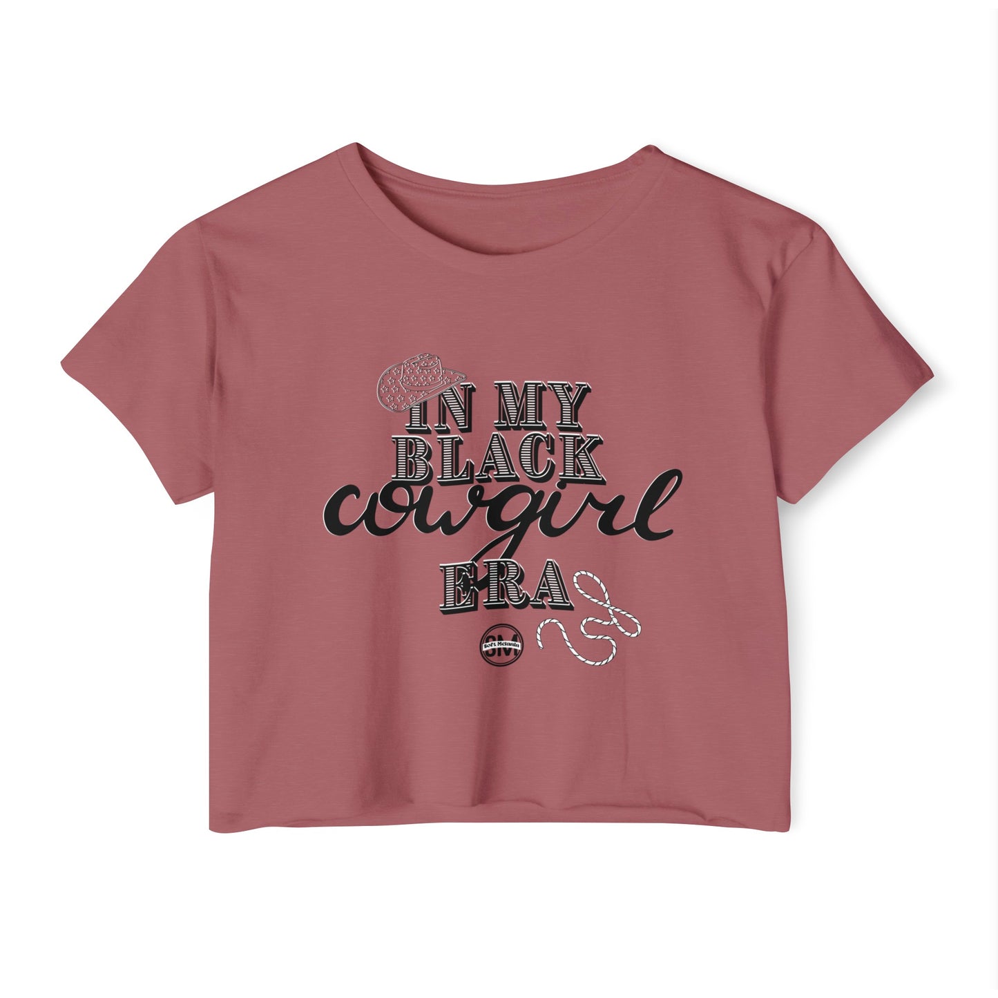 "In My Cowgirl Era" Crop Top