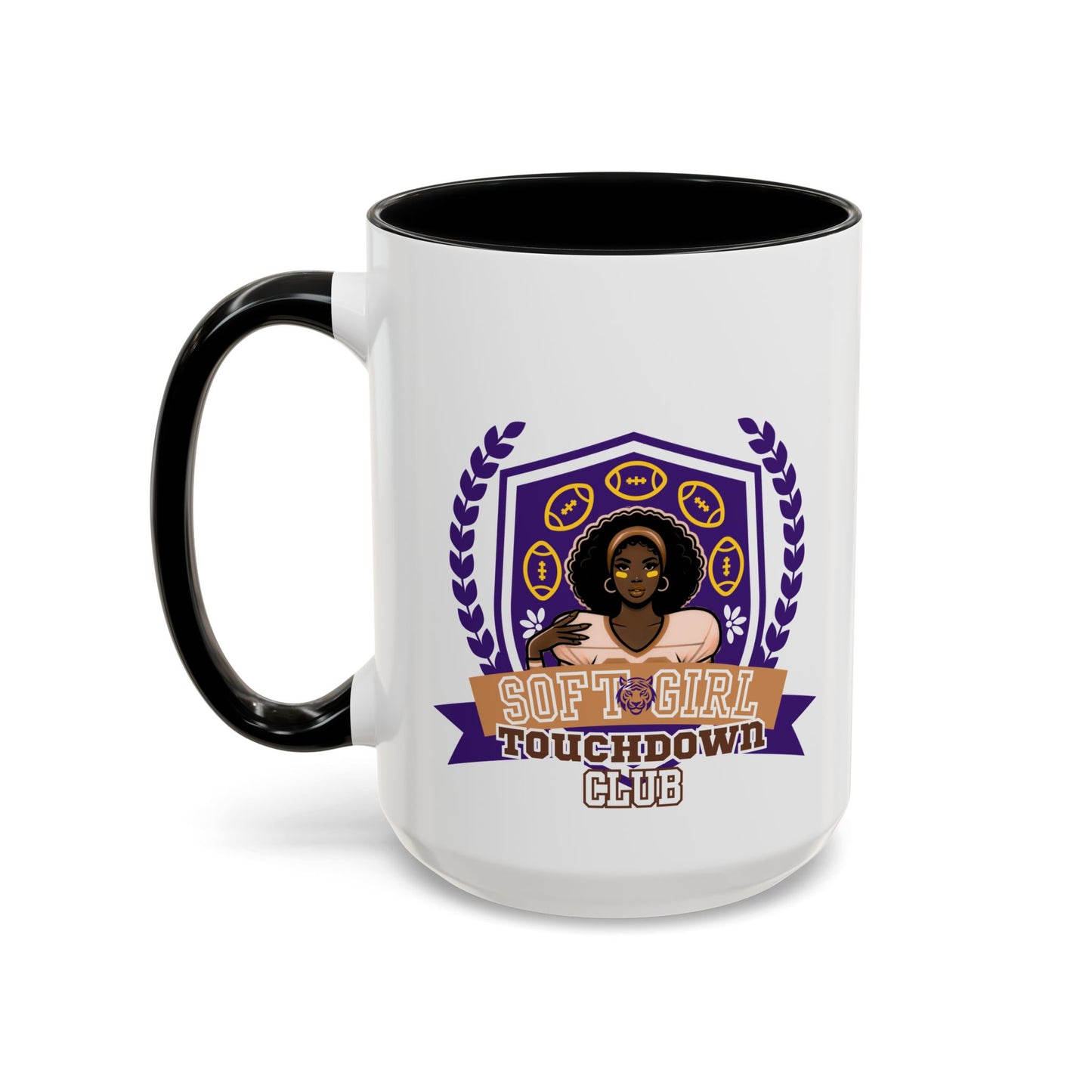 "Soft Girl Touchdown Club-Geaux Girl" Mug