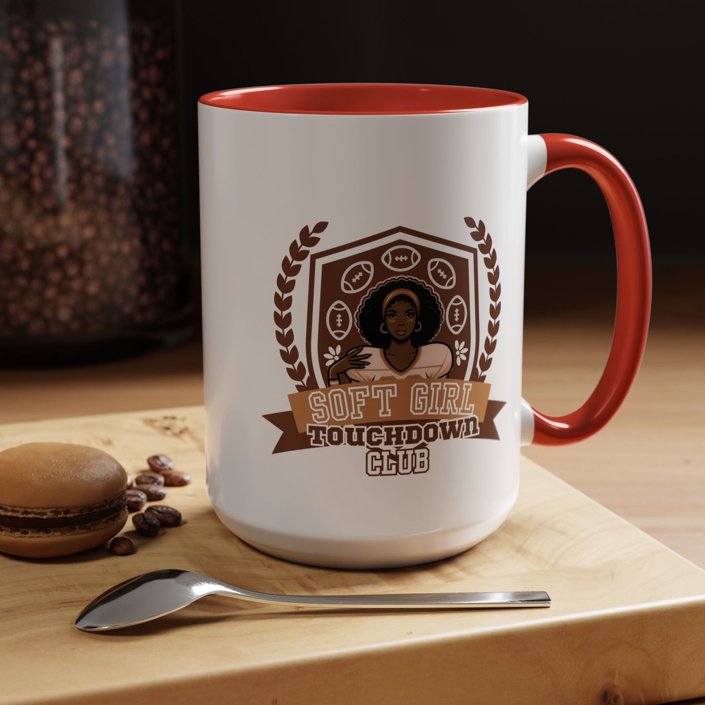 "Soft Girl Touchdown Club" Mug