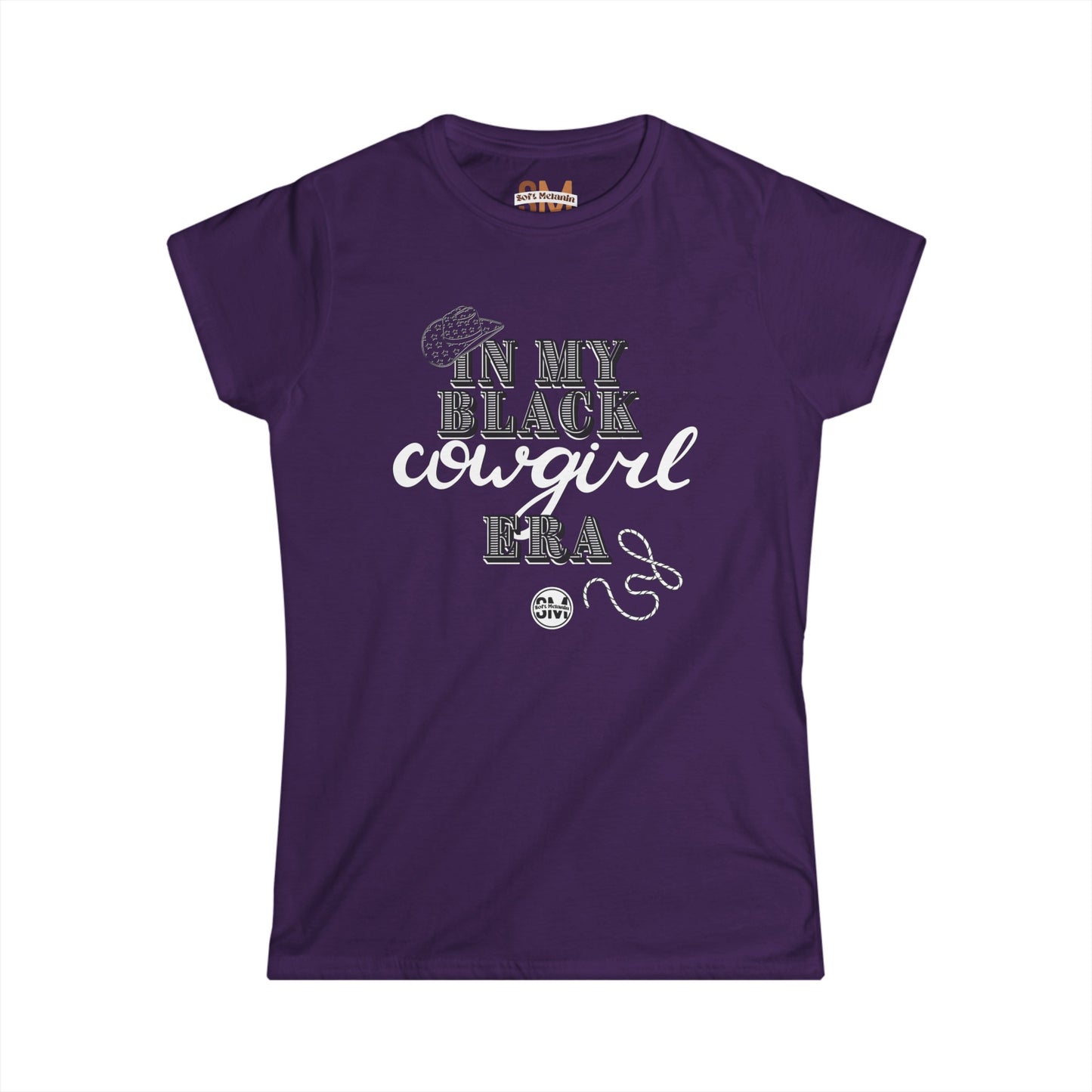 "In My Cowgirl Era" Black Tee