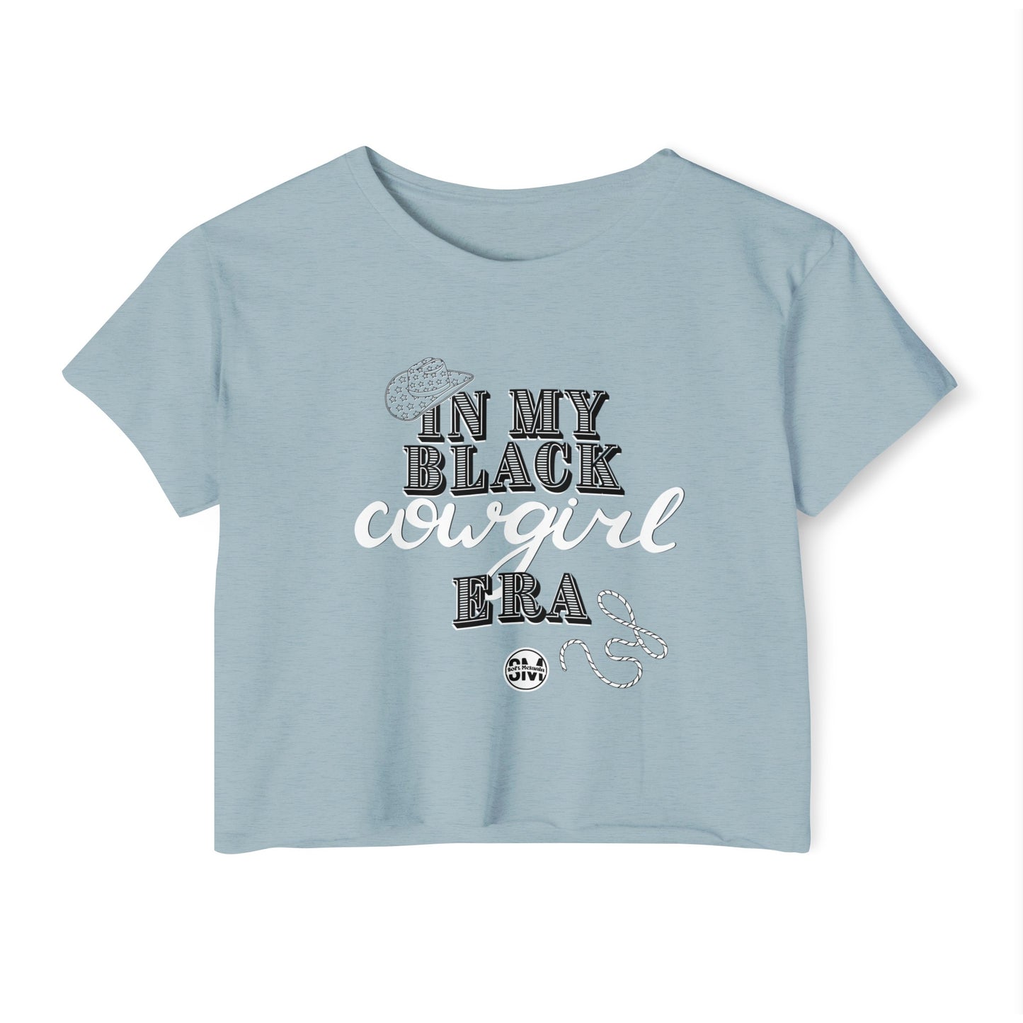 "In My Cowgirl Era" Crop Top