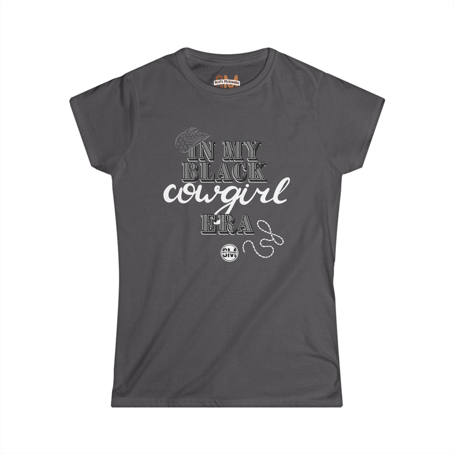 "In My Cowgirl Era" Black Tee