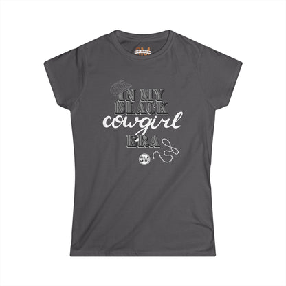 "In My Cowgirl Era" Black Tee