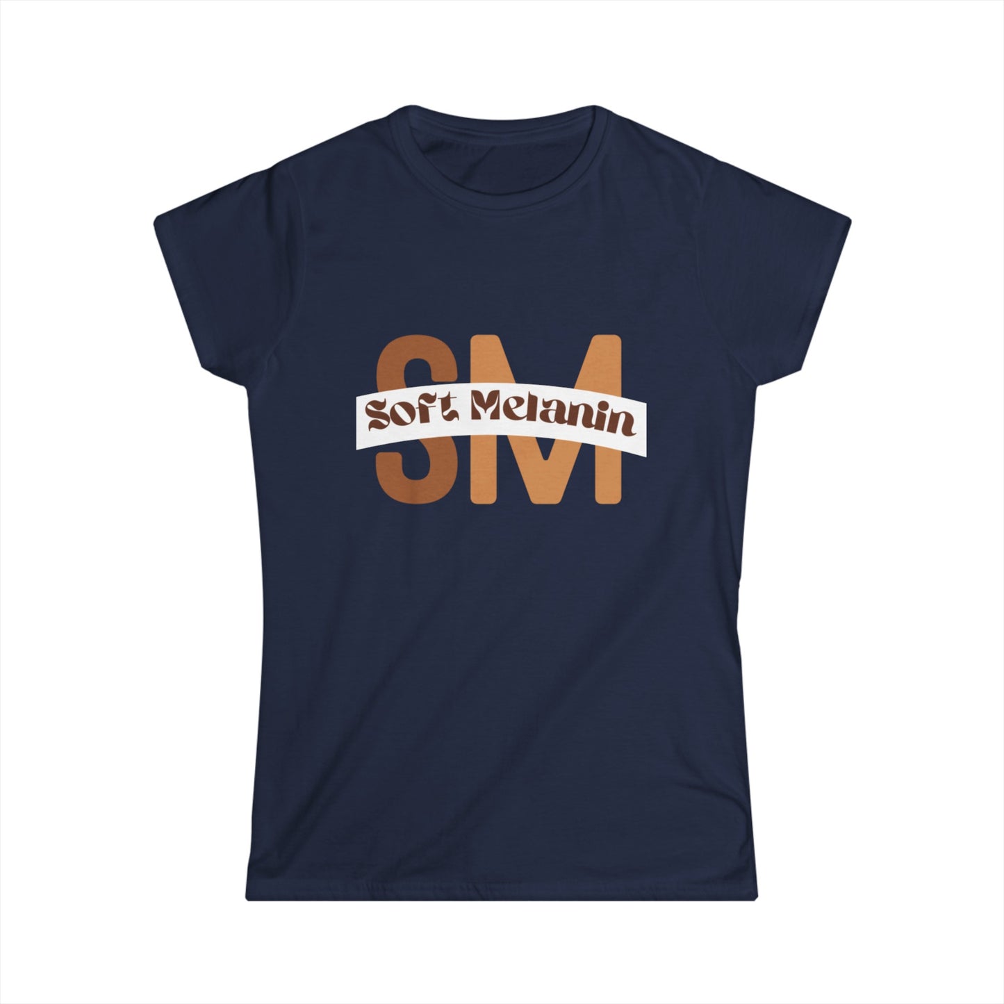 "Soft Melanin Logo" Tee
