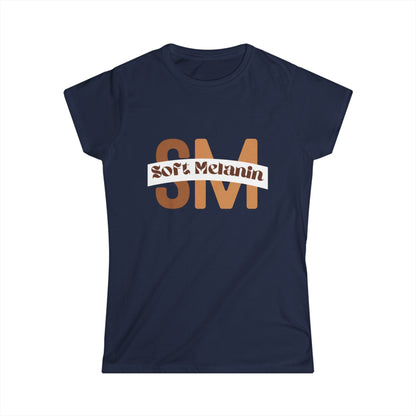 "Soft Melanin Logo" Tee