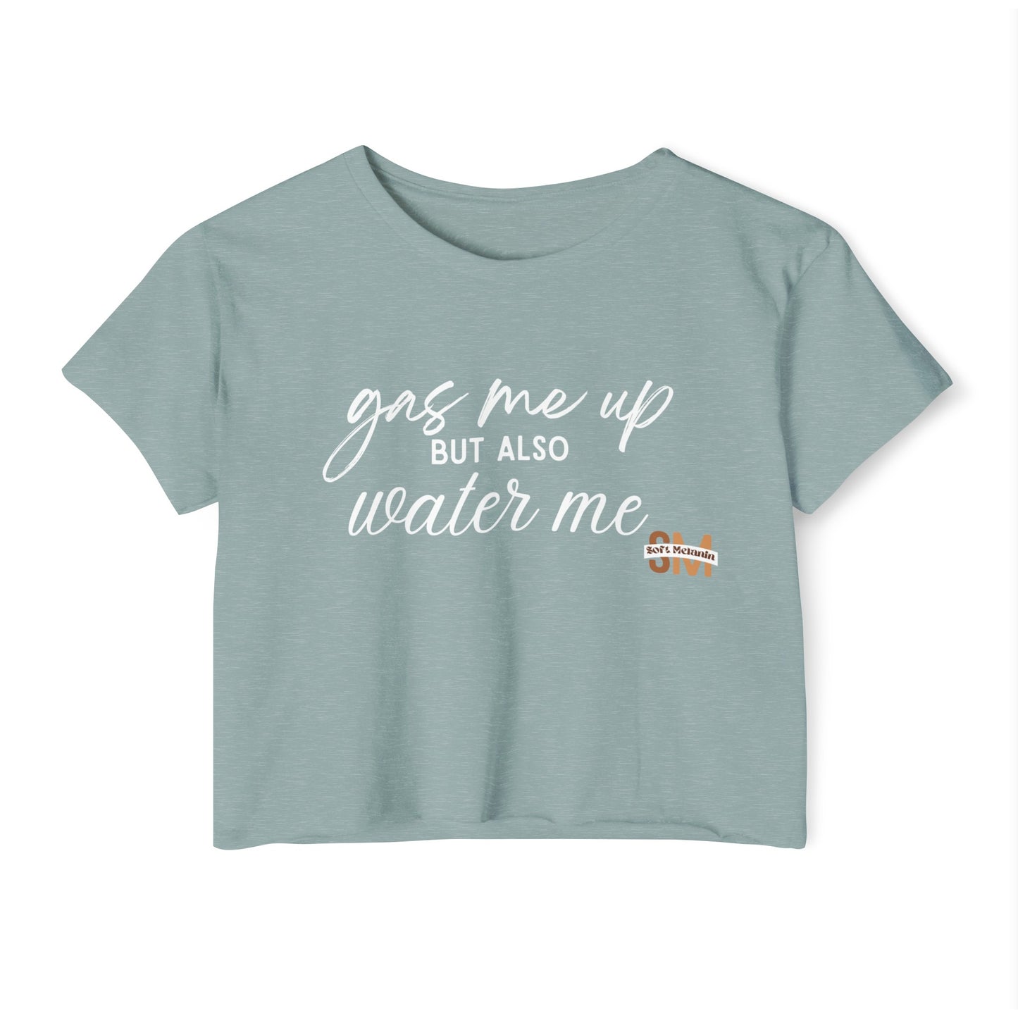"Gas & Water" Crop Top