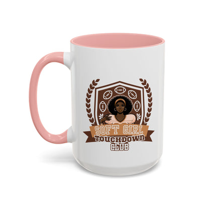"Soft Girl Touchdown Club" Mug