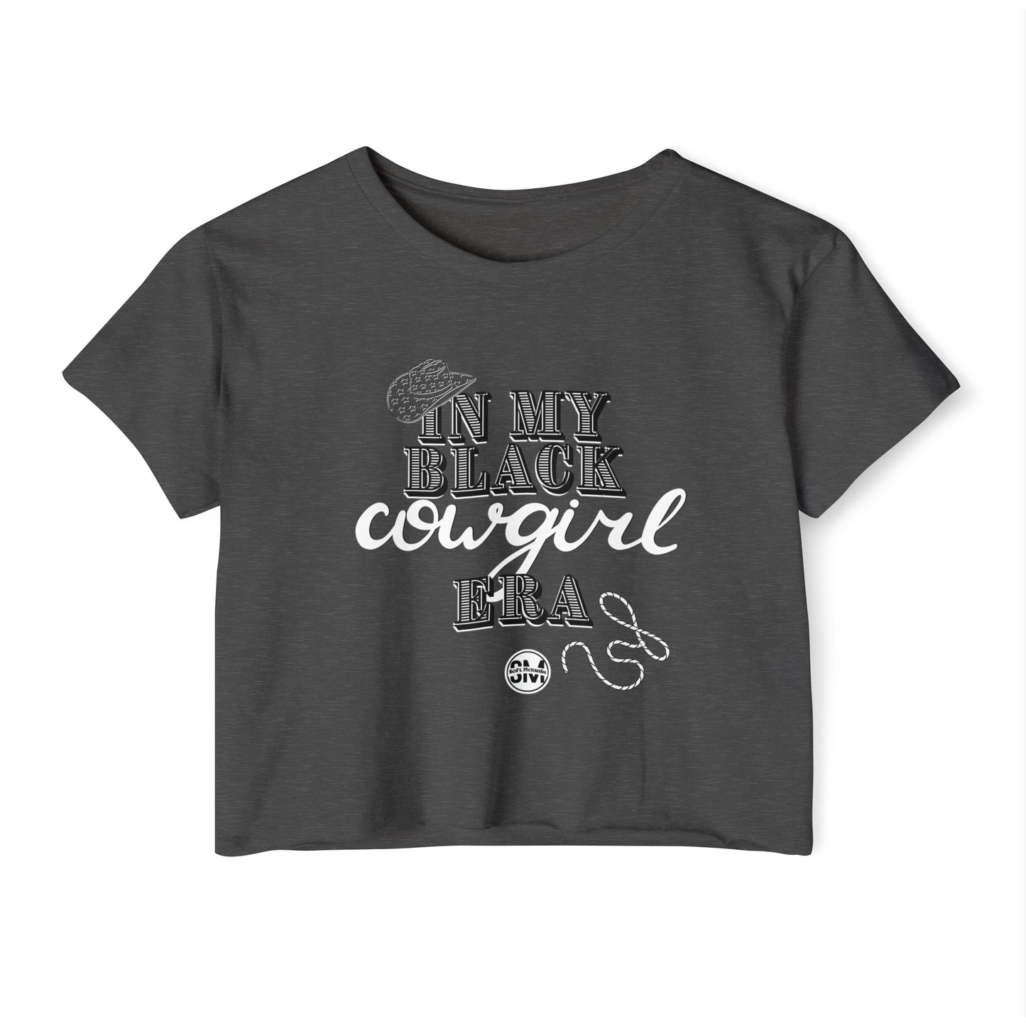 "In My Cowgirl Era" Crop Top