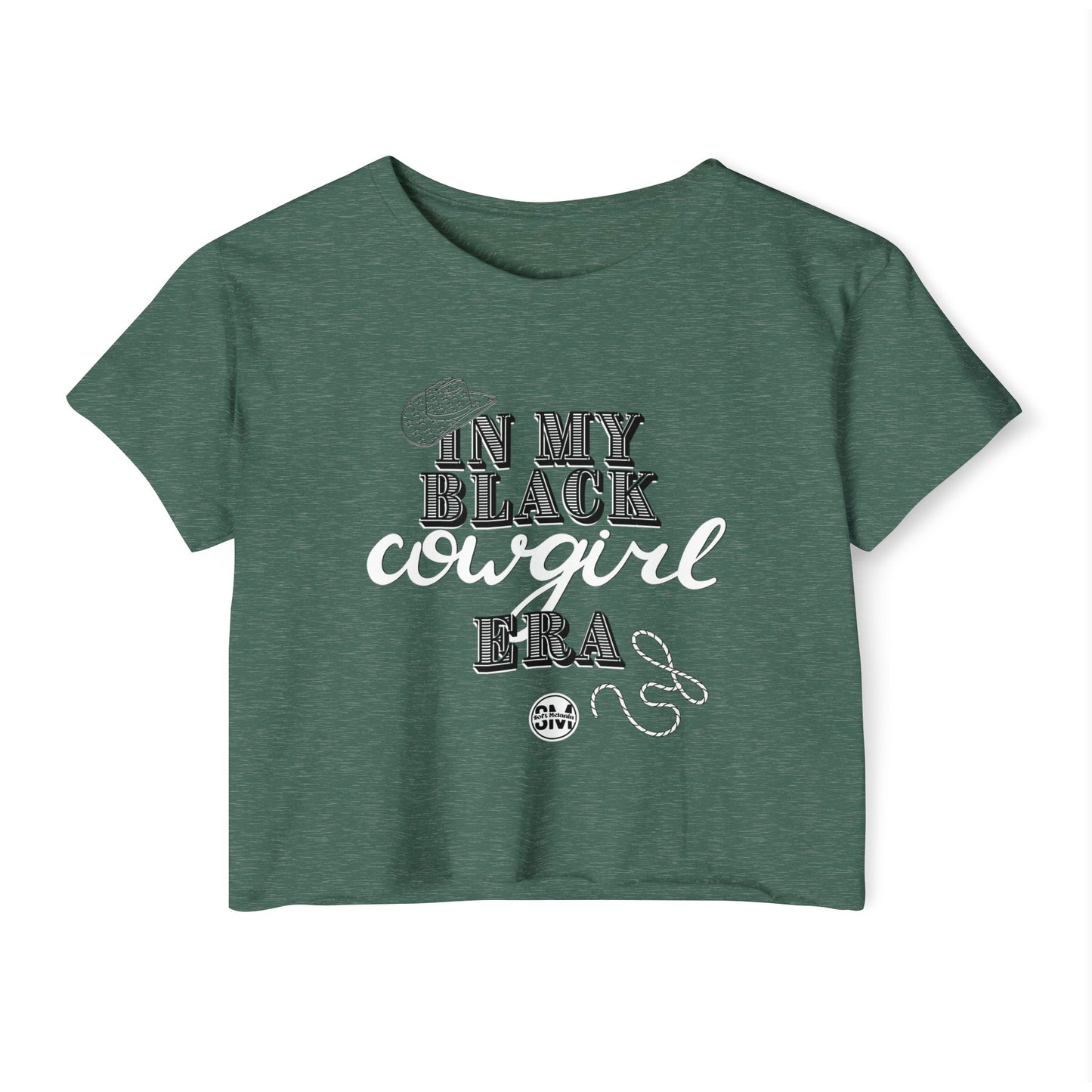 "In My Cowgirl Era" Crop Top