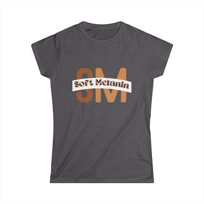 "Soft Melanin Logo" Tee