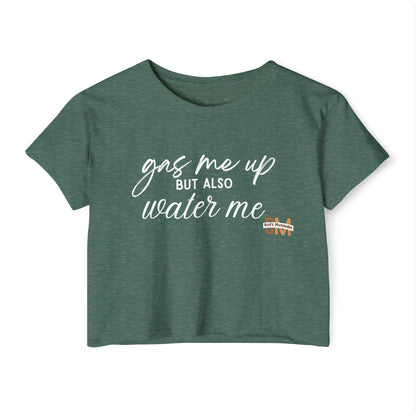 "Gas & Water" Crop Top