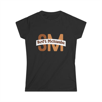 "Soft Melanin Logo" Tee