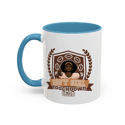 "Soft Girl Touchdown Club" Mug