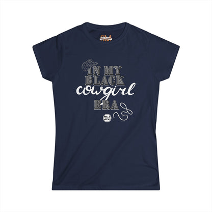 "In My Cowgirl Era" Black Tee