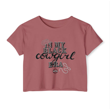 "In My Cowgirl Era" Crop Top