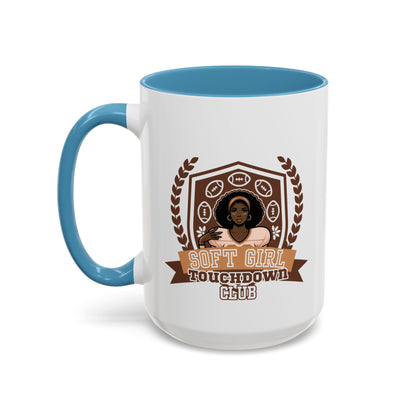 "Soft Girl Touchdown Club" Mug
