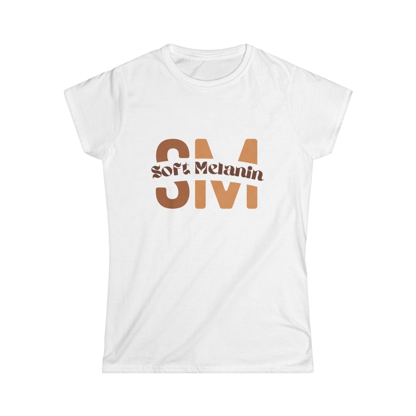 "Soft Melanin Logo" Tee