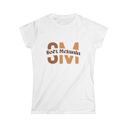 "Soft Melanin Logo" Tee