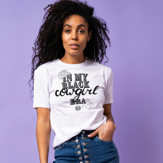 "In My Cowgirl Era" White Tee